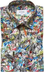 14 Eton Ideas Eton Mens Shirts Floral Print Shirt
