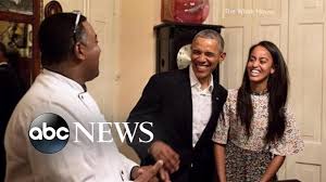#malia obama #sasha obama #obama family. Malia Obama Steps In For Dad Youtube