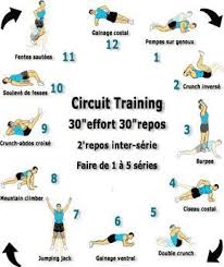 Exercice pas toujours connu, il s'agit de fléchir les genoux en les amenant vers l'avant tout en gardant le dos droit, puis revenir à la position initiale en contractant les quadriceps et en poussant sur la pointe des pieds. Programme D Exercice De Musculation En Circuit Training Pour Maigrir Programme De Musculation Complet Musculation Chez Soi Musculation A La Maison