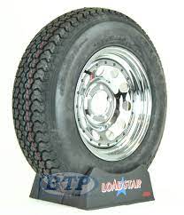 Huge selection and fast shipping Boat Trailer Tire St205 75d14 On Chrome Wheel 5 Lug Rim By Loadstar