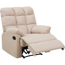 Mainstays Baja Wall Hugger Microfiber Biscuit Back Recliner Chair Multiple Colors Walmart Com Recliner Chair Recliner Chair
