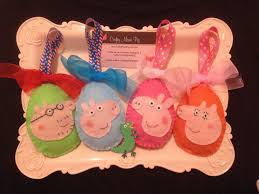 New peppa pig christmas ornament purple sweater kurt adler red gloves shoes. 40 Peppa Pig Felt Ornaments Ideas Easter Egg Ornaments Felt Ornaments Peppa Pig