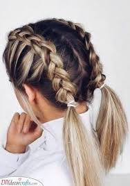 Having medium hair doesn't mean you can't pull off a beautiful updo. Hairstyles For Medium Hair For Teens Shoulder Length Hairstyles For Teens