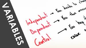 A variable is essentially a name that can hold a value. Variables Independent Dependent And Control A Level Physics Youtube