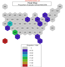 NACION Last Name Statistics by MyNameStats.com