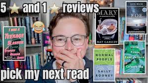 5 star and 1 star reviews choose my next reads (reading vlog) yall write  some hilarious reviews