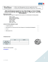 Audit trail all user activities performed in rhb reflex cash management are logged to apply, simply download and print the reflex application form from our website and submit it to the address indicated on the application form. Rhb Reflex Fill Online Printable Fillable Blank Pdffiller