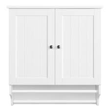 Maybe you would like to learn more about one of these? Yaheetech Wall Mounted Bathroom Cabinet With Towel Bar White Walmart Com Walmart Com