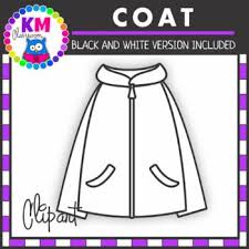 Black And White Coat Clipart Coat Clipart By Km Classroom Teachers Pay Teachers Clip Art Classroom Clipart Teacher Classroom