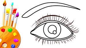 How to draw eyes step by step. How To Draw Proper Realistic Eyes Easy Step By Step Art Drawing Coloring Pages For Kids Youtube