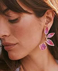 Mari Gold Long Pendant Necklace in Ivory Mother-of-Pearl