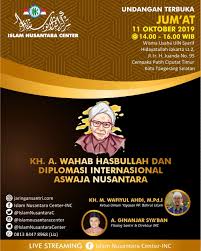2.yayasan cn di ci / tebar di kp. Kh A Wahab Hasbullah Dan Diplomasi Internasional Aswaja Nusantara Jaringan Santri