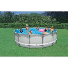 Intex 14 X 42 Ultra Frame Above Ground Swimming Pool With Filter Pump Walmart Com Round Pool Pool Intex