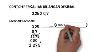 Cara Mengalikan Bilangan Desimal Youtube