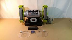 Black And Decker Bench Grinder P7505 Ryobi Bg828g 8 In Bench Grinder 01242017 34 Ryobi Bench Grinder Ryobi Led Lights