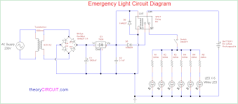 Rgb led light wall washer circuit diagram. Emergency Light Circuit
