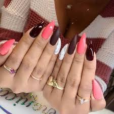 Nails gelish girls nail artist autumn nails nails ideas amazing nails. 50 Sultry Burgundy Nail Ideas To Bring Out Your Inner Sexy In 2021
