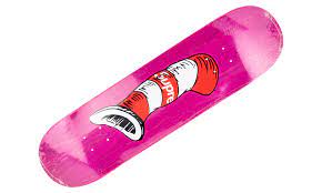 Supreme Cat In The Hat Skateboard Fw 18 Su8403 Skateboard Hats Cats