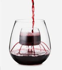 Set De 2 Verres Aerateurs De Vin Cadeau Vin Verre De Vin Vin Rouge