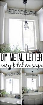 Check spelling or type a new query. Diy Metal Letter Industrial Kitchen Sign Liz Marie Blog
