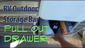 Raid0 mode is utilized by creating a single drive raid0 set via the storage controller software, and then presenting this to virtual san. Rv Basement Pull Out Drawer Diy Pass Through Storage Mod Youtube