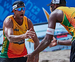 There are many ball sports played all over the world but would you be able to identify the sport from an image of the ball? Alison Cerutti Beach Volleyball Red Bull Profile