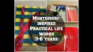 Cylinder blocks and colored cylinders (full size) red, blue, and yellow color tablets (color box 1). New Series Montessori Inspired Practical Life Works For 3 6 Year Olds Youtube