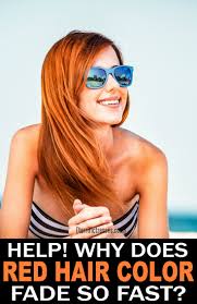 So far i've re touched the ends once after dying it, as the first dye seemed to have faded on the first week after a few showers. How To Stop Red Hair Fading The Unnatural Redhead S Quick Guide