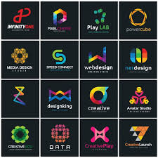 Logo simple dengan sedikit warna dan bentuk yang mudah digambar namun tetap mengesankan. Logo Keren Simple