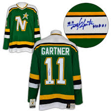First game october 15, 1967 final game april 15, 1993 moved to dallas in named north stars for their state motto etoile du nord, which is french for star of the north, the. Mike Gartner Minnesota North Stars Autographed Fanatics Vintage Hockey Jersey Walmart Canada