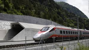 The gotthard base tunnel is 3 km longer than the previous record holder. Gotthard Tunnel World S Longest Opens In Switzerland Cnn
