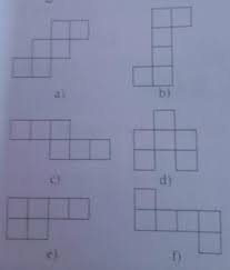 Nets of a cube consist of several squares which are attached to each other on their sides and can be put together to form a cube. Identify The Nets Of Cube From The Following Nets Brainly In
