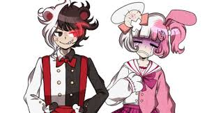 Human Monokuma And Monomi Danganronpa Human Monokuma Anime