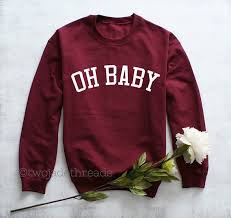 oh baby maternity sweatshirt winter maternity crewneck sweater maternity hoodie pregnancy announcement shirt