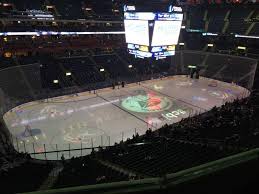 Nationwide Arena Section 206 Row B Seat 4 Columbus Blue