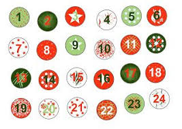 Chiffres Numeros Gratuit A Imprimer Pour Calendrier De L Avent Noel Calendrier De L Avent Calendrier De L Avent Gratuit Calendrier De L Avant