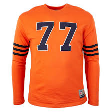 The chicago bears will be wearing orange alternate jerseys for the first time during nike's tenure as the nfl's uniform supplier. Chicago Bears 1934 38 Authentic Football Jersey Ebbets Field Flannels