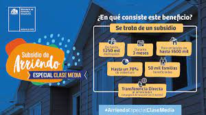 Piñera indicó que se trata de 50.000 sudsidios que estarán enfocados para la clase media y que el monto considerado será de $250 mil, entregado por un plazo de 3 meses y para el arriendo de viviendas de hasta $600 mil. Minvu Chile On Twitter Atencion Ya Puedes Postular Al Subsidio De Arriendoespecialclasemedia En Https T Co Fwblrirsvf Beneficio Para Quienes Hayan Perdido Su Trabajo O Sus Ingresos Hayan Disminuido Mas Del 30