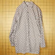60年代から70年代頃のeuro総柄シャツ 総柄シャツ 総柄 シャツ