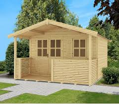 Outdoor Life Products Gartenhaus Saba 1 Bxt 340x300 Cm 28 Mm Inkl Terrasse Vordach Fur 1 699 99 Aus Naturbelassenem Ficht Dachschindeln Outdoor Dach
