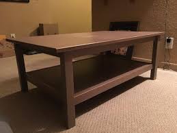 Separate shelf for magazines, etc. Ikea Hemnes Coffee Table Dark Grey Oak Bay Victoria Mobile