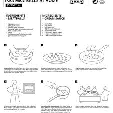 Aaah One Of The Best Updates From Ikeauk An Ikea Meatball Recipe Let S Hope This Assembly Manual Is Ea In 2020 Ikea Meatballs Ikea Meatball Recipe Meatballs