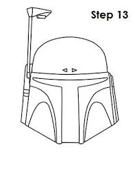 Learn to how to draw mandalorian (helmet) in this really easy drawing tutorial. How To Draw Boba Fett Star Wars Drawings Star Wars Quilt Star Wars Crafts