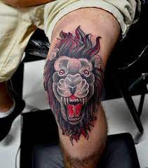 Pin On Lion Tattoo Designs