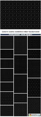 Luxury Casino Gambling Poker Background Pattern With Card Symbols