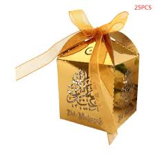 No matter what occasion you're planning for, we have plenty of party favors to choose from to make your party extra special. Ea Stone 25pcs Hollow Candy Box Gift Box With Ribbon Wedding Party Favors Boxes Muslim Eid Mubarak Ramadan Party Decoration Buy Online In Botswana At Botswana Desertcart Com Productid 121782791