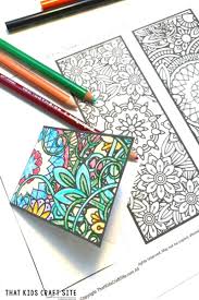 Create custom bookmarks for kids. Free Printable Bookmarks To Color That Kids Craft Site