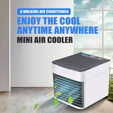 The first option is to vent the portable air conditioner through an exterior wall. Gadget Hacks Store 3 In 1 Mini Air Cooler With 7 Color Led Night Light Arctic Air Ultra Evaporative Portable Air Conditioner Personal Space Cooler Lazada Ph