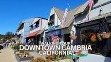 Exploring Downtown Cambria, California USA Walking Tour #cambria ...