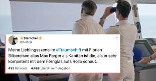 Im netz differenzieren die nutzer zwischen der folge an sich, florian silbereisen und den zahlreichen. Florian Silbereisen Ist Neuer Traumschiff Kapitan Und Schlagt Hohe Wellen Im Netz The Best Social Media De